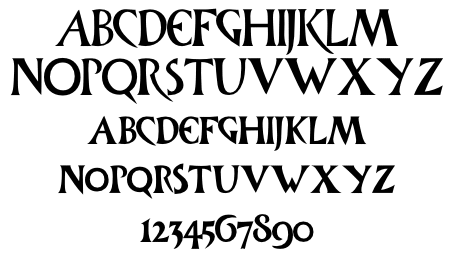 letterontwerp: font-type FleuR